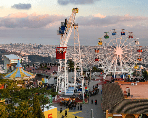 Vallvidrera, Tibidabo i les Planes